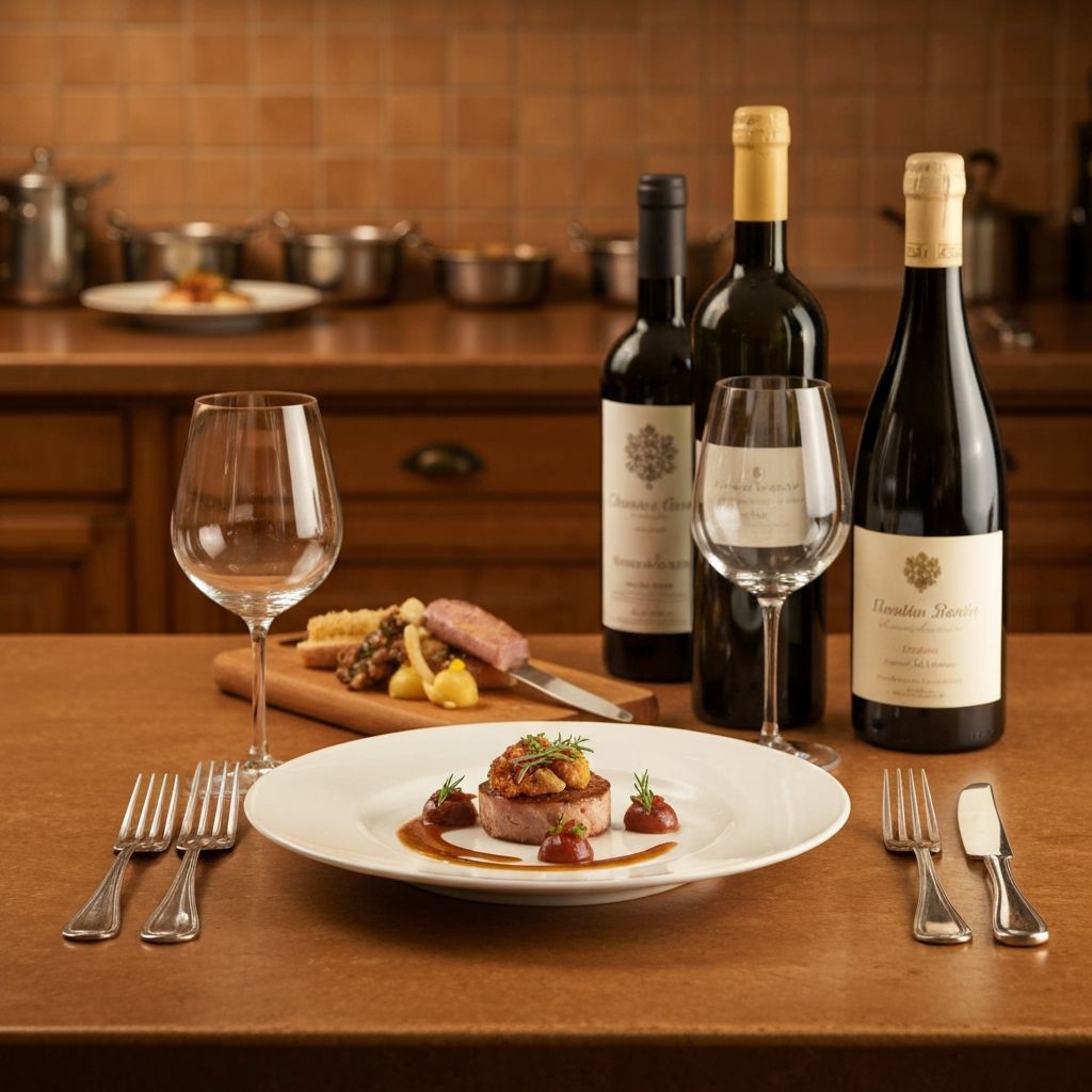 Traditional French culinary preparation